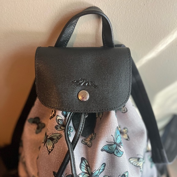 Brand New Authentic Limited Edition Longchamp Butterfly Pack Purse - Picture 6 of 8